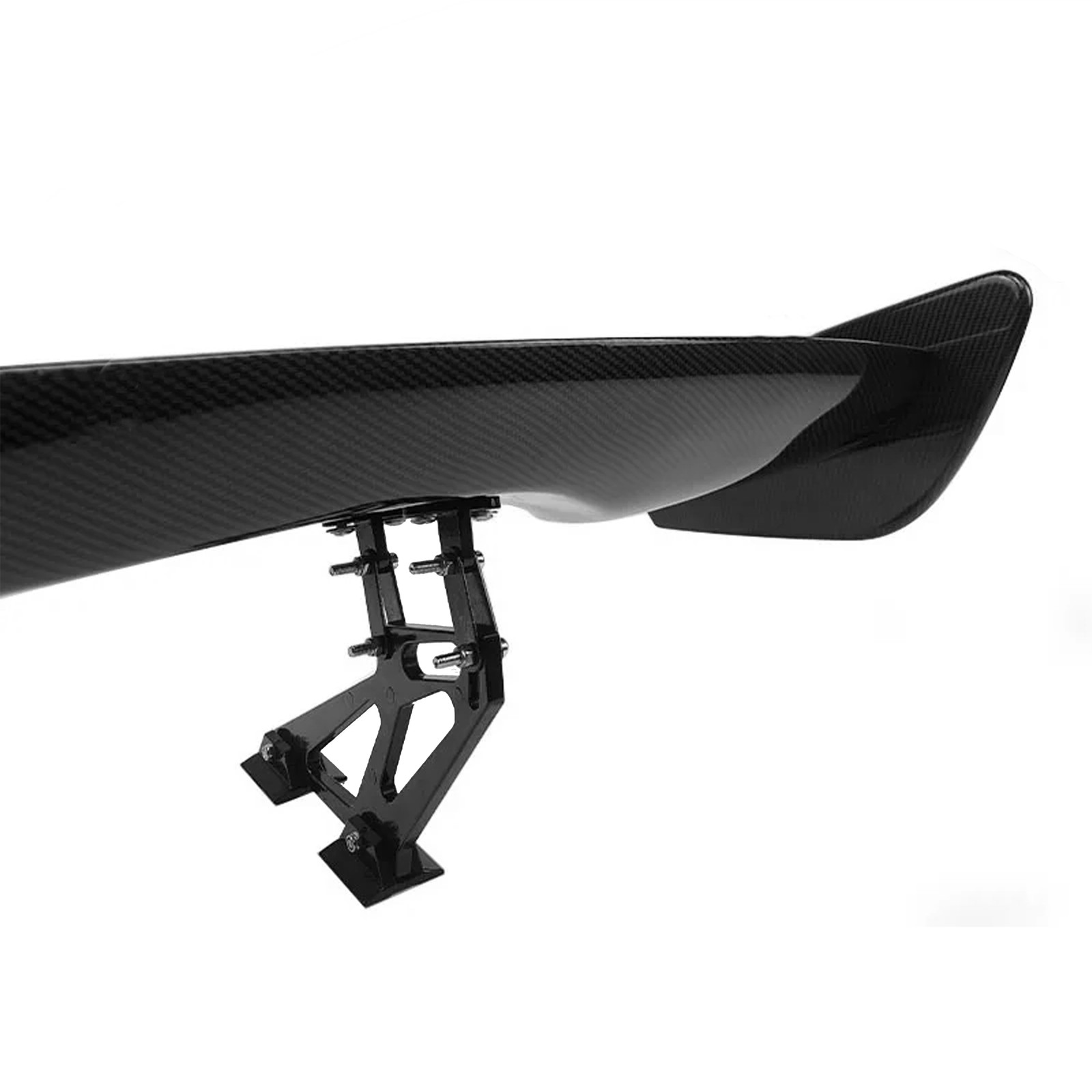 For Maserati GranTurismo 57" GT Rear Trunk Spoiler Wing Carbon Fiber Look