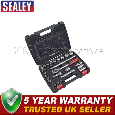 Sealey Premier Lock-On�� Steckschlüsselsatz 1/2'' Vierkantantrieb 26-teilig AK27482