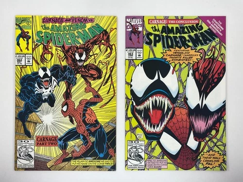 Amazing Spider-Man #362 & #363: 2nd and 3rd Carnage (Marvel, 1992)