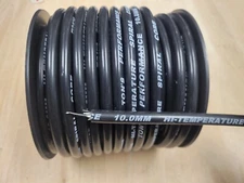 Ton's Performance 10mm BLACK silicone Spiral Core Spark plug wire By the foot