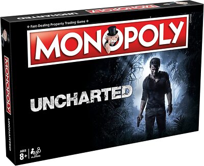 Monopoly Uncharted englisch Brettspiel Gesellschaftsspiel Boardgame Drake