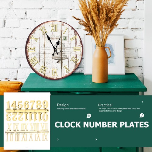 4 Pack Uhr Nummernschild Uhrzubehör Uhrennummern Für Die Uhrmacherei - Zdjęcie 2 z 12