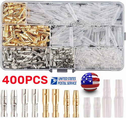 900/540Pcs Male Female Spade Wire Connector Crimp Terminal for Car Audio Speaker - Picture 37 of 42