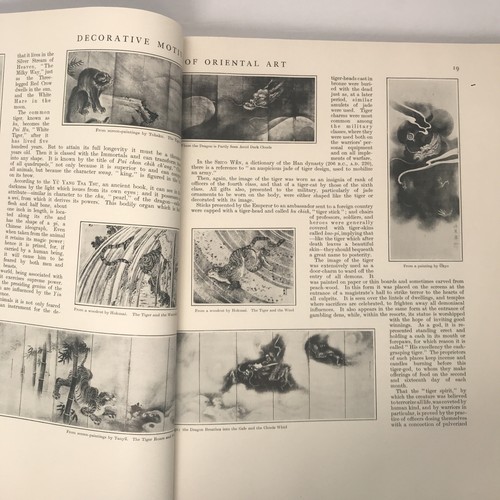 Antique Asian Art Book - Motives of Oriental Art Katherine Ball 1927 673 Works! - Picture 4 of 10