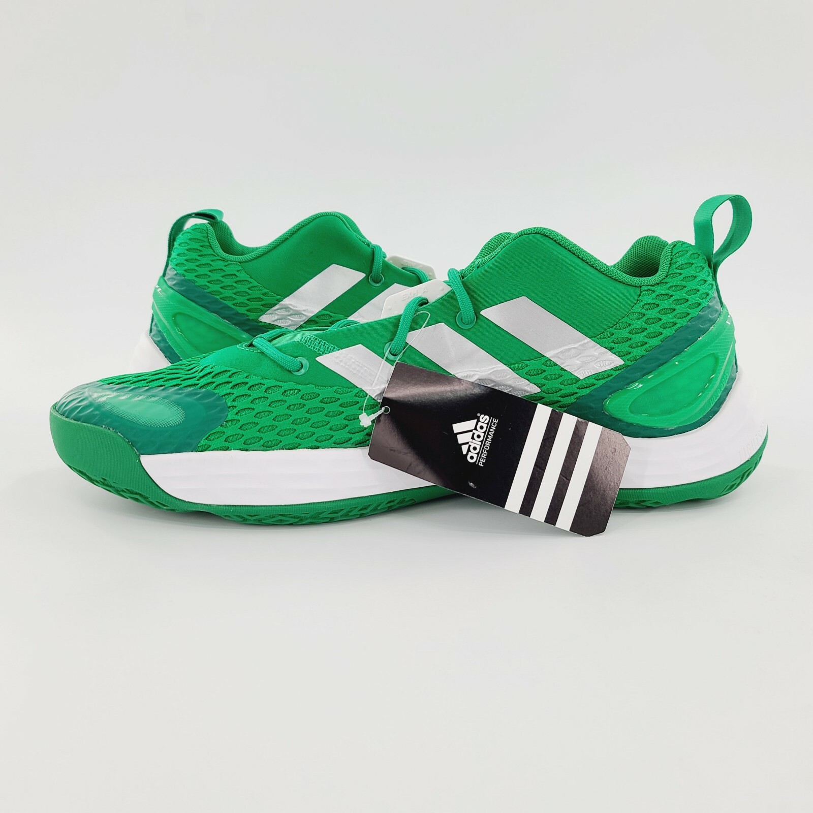 Adidas SM Exhibit A Men's Size 13.5 Basketball NBA Shoes Green White