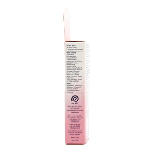 12x Veet Easy Gelwax Face Wax Strips Precision 20 pack - Picture 8 of 10