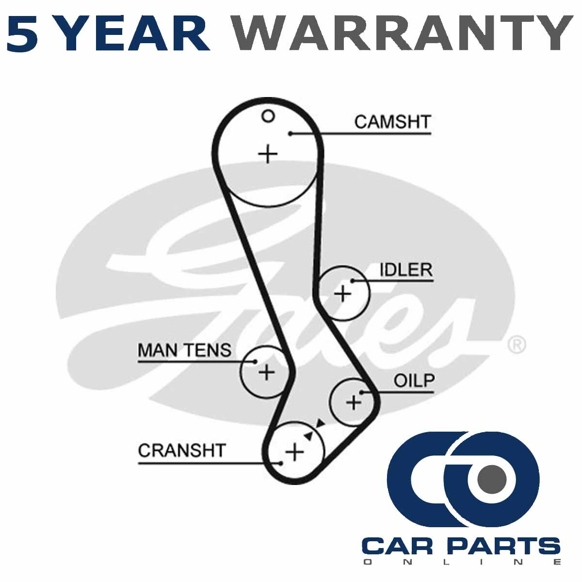 Gates Timing Belt Fits Lexus IS (1999-2005) 2.0 200 - GAT3181 Gates Timing Belt Fits Lexus IS (1999-2005) 2.0 200 - GAT3181