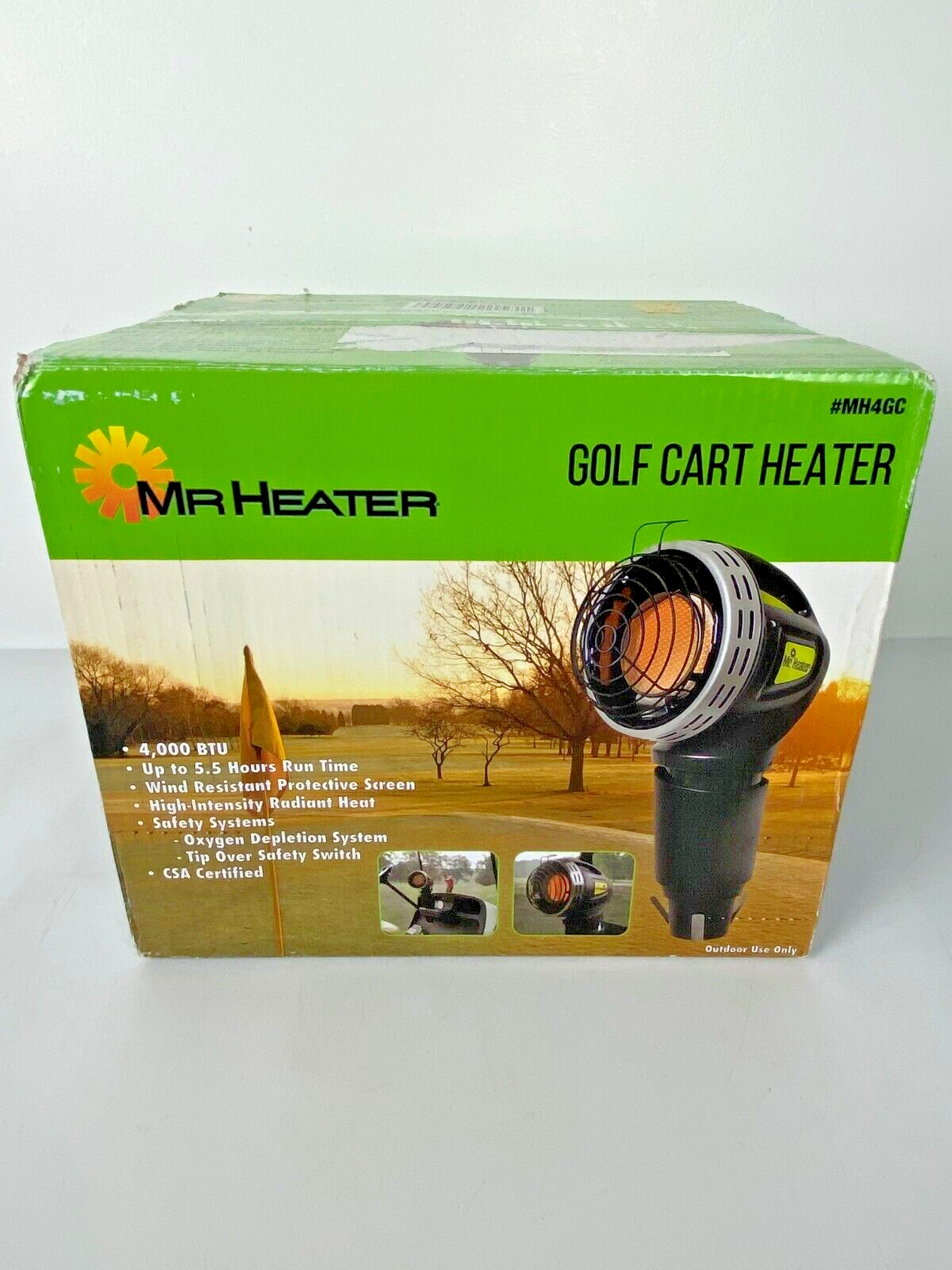 Mr. Heater Golf Cart Heater 4000 BTU Radiant Propane Heater NEW (M1)  89301000223 | eBay