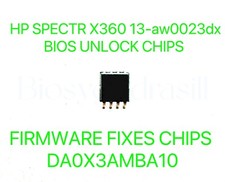 HP SPECTR X360 13-aw0023dx Series, ADMIN NO PASSWORD BIOS CHIP DA0X3AMBA10