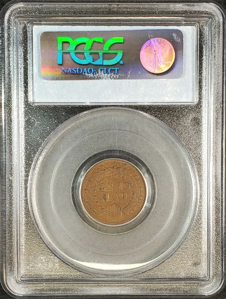 1867 Indian Head Cent PCGS VF20 2088.20/19346259 Exquisite Coin Rare - Image 2 of 4