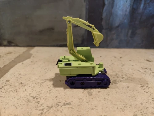 Scavenger 2.5" Tractor Figure Transformers G1 Devastator Construction Vehicle