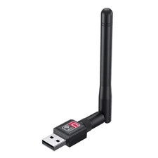 150 Mbps Dual Band 2.4Ghz Wireless USB WiFi Network Adapter w/Antenna FAST SHIP