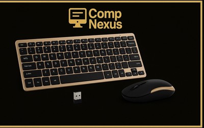 Slim Wireless Tastatur & Maus Set 2,4 Ghz für PC Laptop