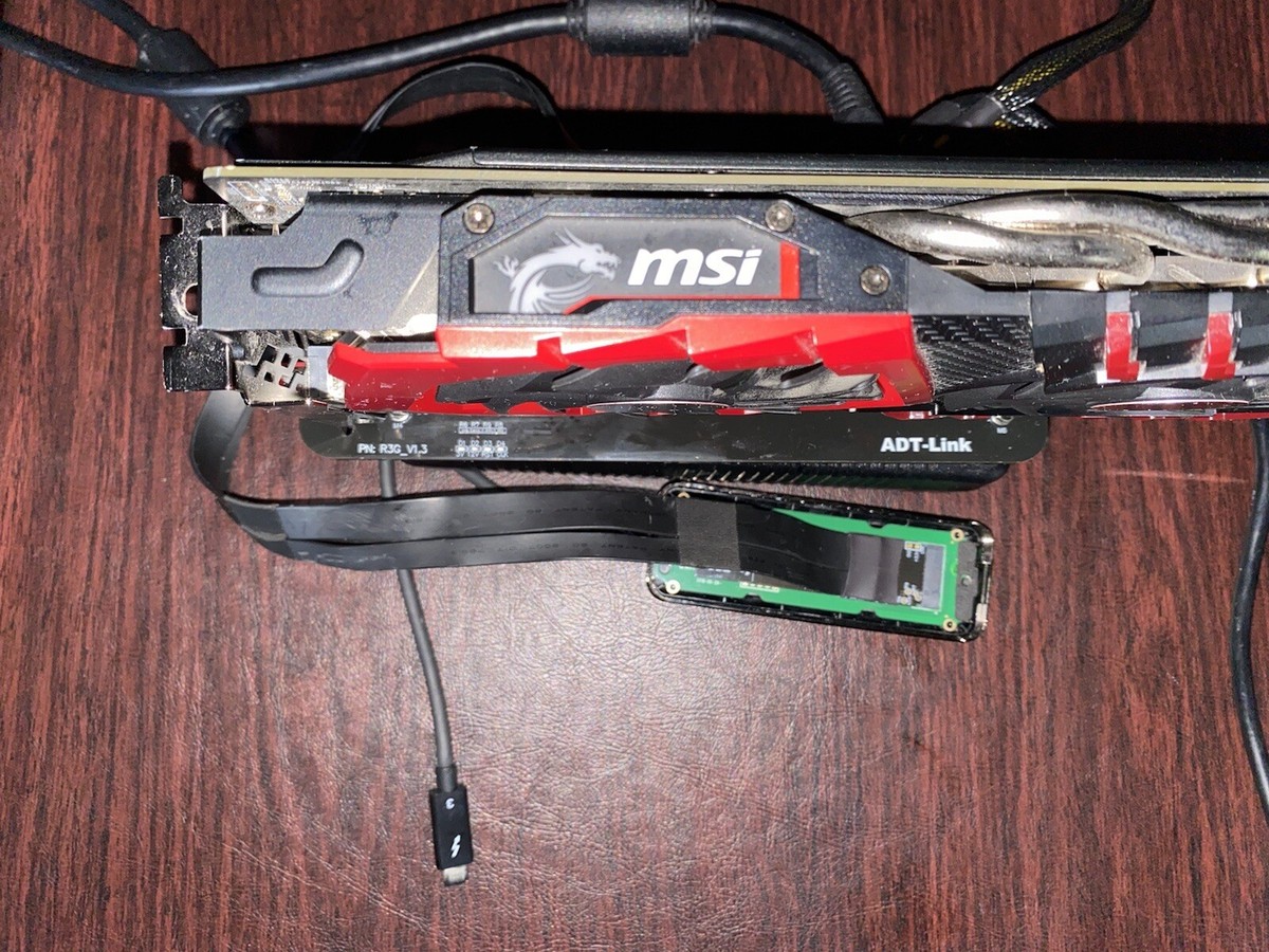 Macbook Pro External GPU Kit , Dell Power Source, 4GB RTX 480