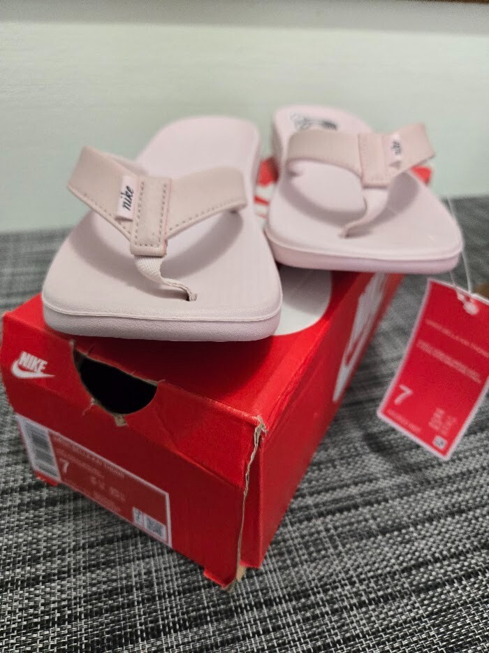 Nike Bella Kai Thong Flip-Flop Slide Sandal, AO3622 607