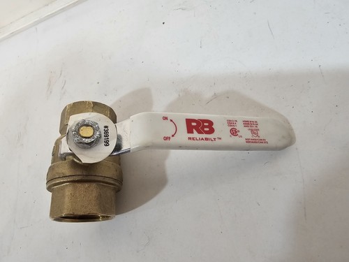 "Válvula de bola de latón de 1"" roscada hembra NPT 600 agua petróleo gas puerto completo" - Imagen 2 de 5