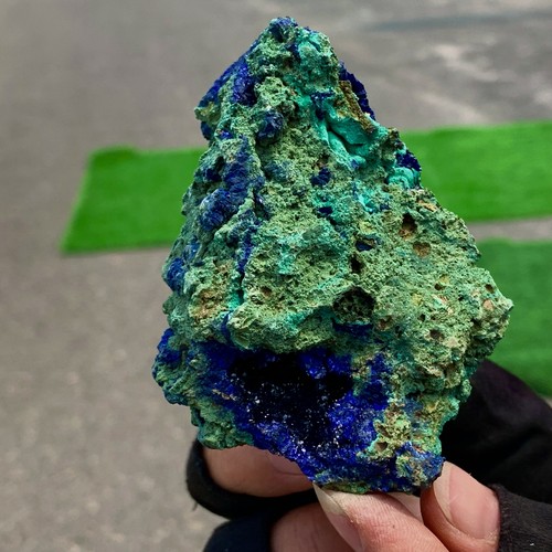 318G BEST NATURAL Azurite/Malachite crystal minerals specimens - Picture 17 of 22