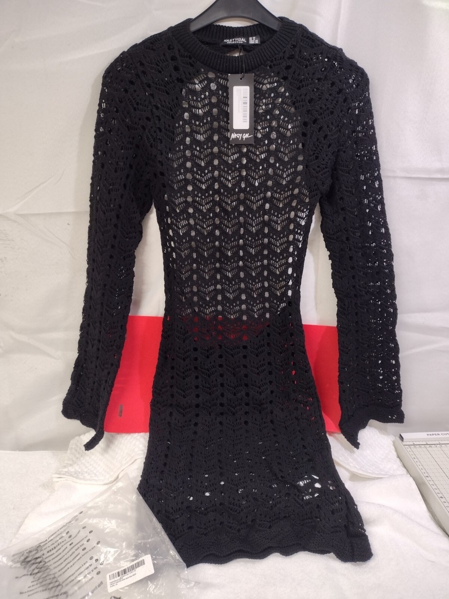 eden knit dress Eden Knit Dress Black & White / 2XL