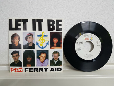 Ferry Aid	- Let it be (The Gospel Jam Mix) - 1987 Vinyl Single 7  Platte LP EP