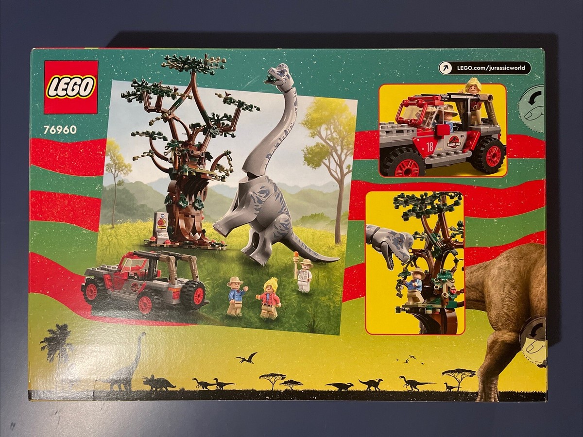 LEGO 76960 Jurassic Park 30th Anniversary Brachiosaurus Discovery