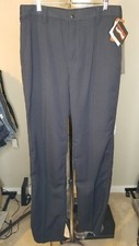 Mens Crew Boss Tencate Navy Blue Flame Resistant Firefighter Pants 34x38 SWP2519