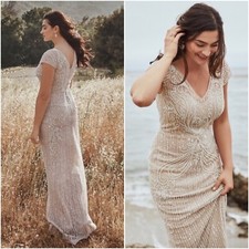 BHDLN Sanders Beaded Formal Maxi Dress Size 0