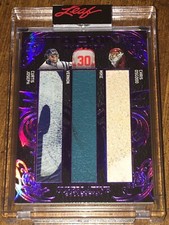 2020-21 Leaf Superlative Stacking the Pads Game Used #5/7 OSGOOD VERNON JOSEPH