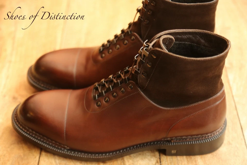 Louis Vuitton Kingdom Ankle Fur Lined Brown Leather Boots Shoes UK 7 US 8 £2000 - Image 3 of 4