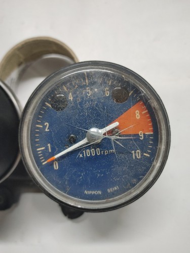 Vintage Honda Gauges Speedometer Tachometer (For parts) - Picture 3 of 9
