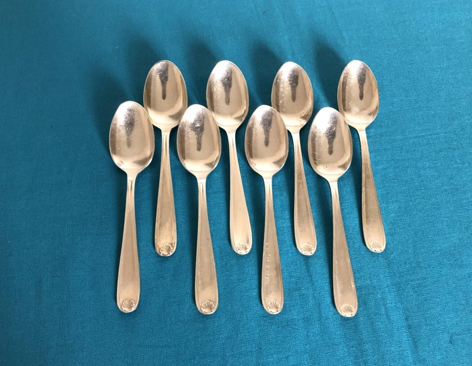 11 CUILLÈRES À café / moka CHRISTOFLE modèle MALMAISON métal argenté EUR 230,00 - FR