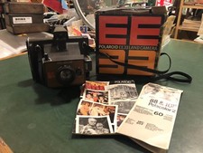 Polaroid EE33 land camera con scatola istruzioni libretti-vintage collezione