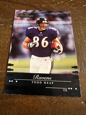 2002 Donruss Playoff Football Card #10 Todd Heap (K2)
