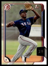 2015 Bowman Draft Picks & Prospects Eric Jenkins Texas Rangers #165