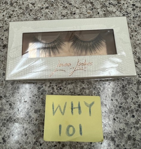 LAVAA LASHES Black Faux Mink Lashes 1 Pair (15 Uses) CHARM SEALED RET$26 PREMIUM - Picture 2 of 12