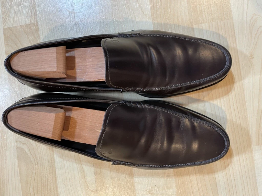 TOD’S Scarpe Mocassino Tod's 9.5 Pelle Nero Uomo Italia