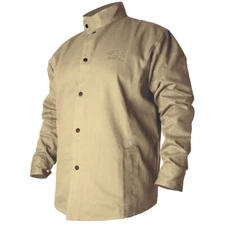 Revco Black Stallion BSX 9oz Tan FR Cotton Welding Jacket (2X-Large) (BXTN9C)