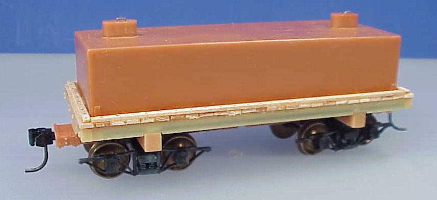 On3/On30 ARGENT LUMBER CO. WATER TANK CAR KIT WISEMAN MODEL