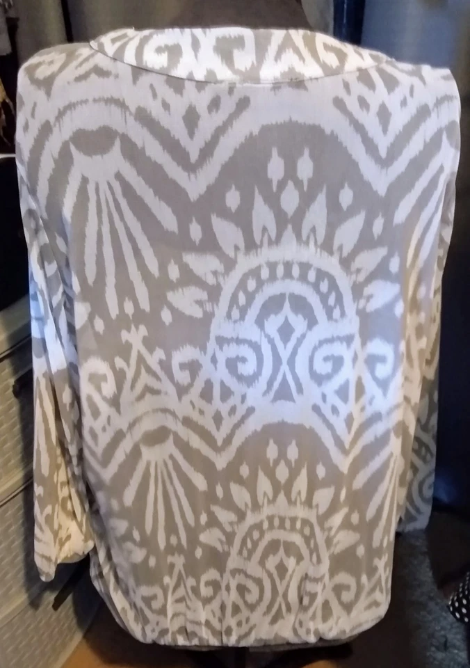 International Concepts Blouse Size M Armpits 26 Shoulder Down 27 In Bottom 23 In - Image 3 of 4