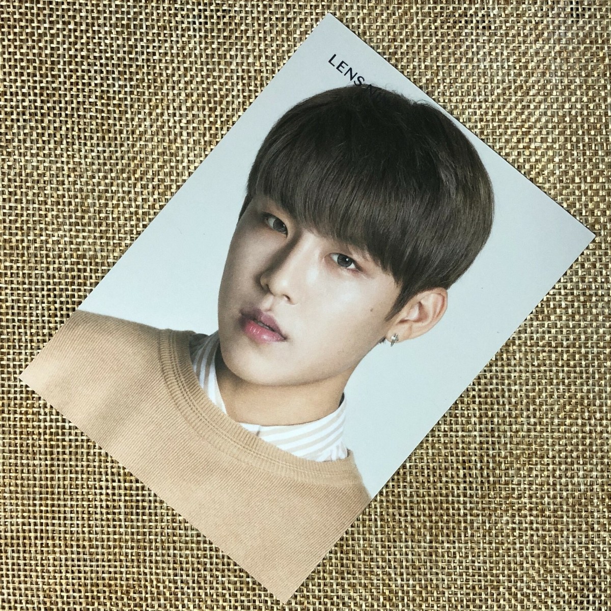 WANNA ONE PARK WOOJIN #1 [ Lens Nine ] Official Photocard / New