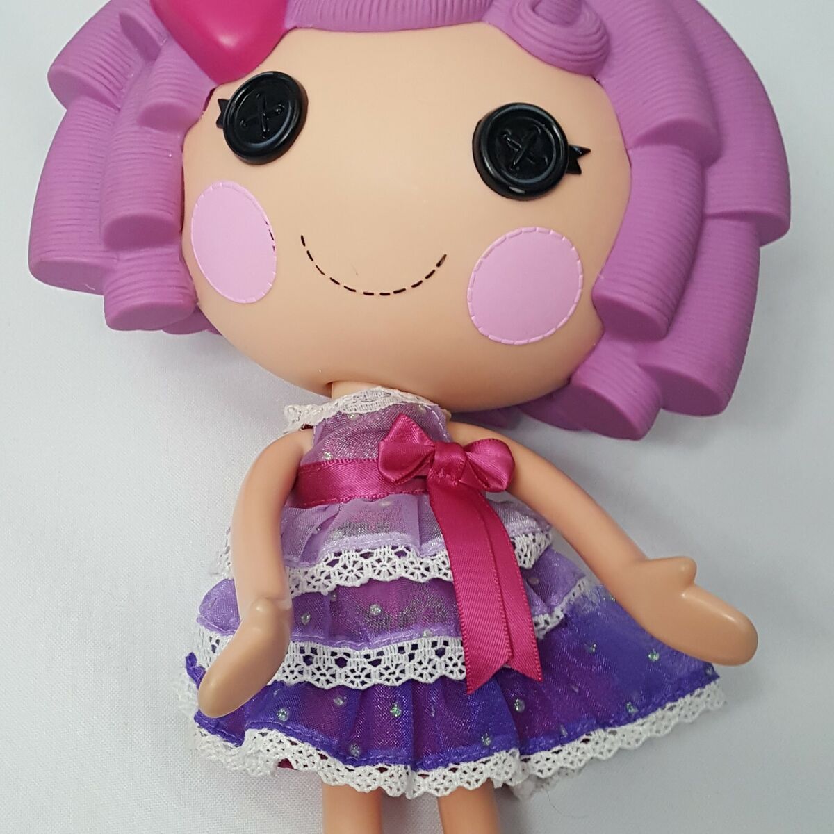 Fantasia Lalaloopsy Crumbs Sugar Cookie Pop Amarela e Rosa Sulamericana