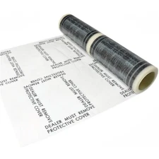 Automotive Carpet Protection Film 24"x200ft, Clear Car Protector - (1886)