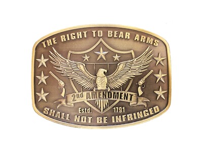 2nd amendment belt buckle
