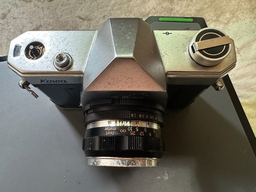 Kowa SET 35mm SLR Film Camera Kowa 50mm f/1.8 Lens For Parts Or Repair Only - Picture 2 of 8