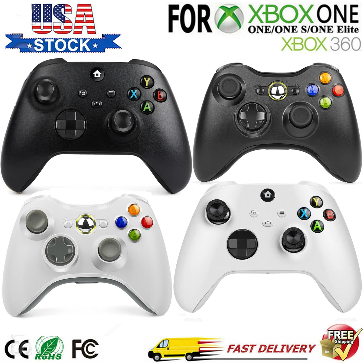 Wireless Controller for Xbox One/360 Series X/S PC Controller