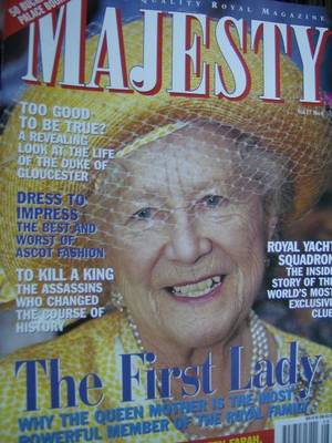 Majesty Magazine V17 #8 Charles & Diana's Divorce Agreement, Queen Mother, Farah