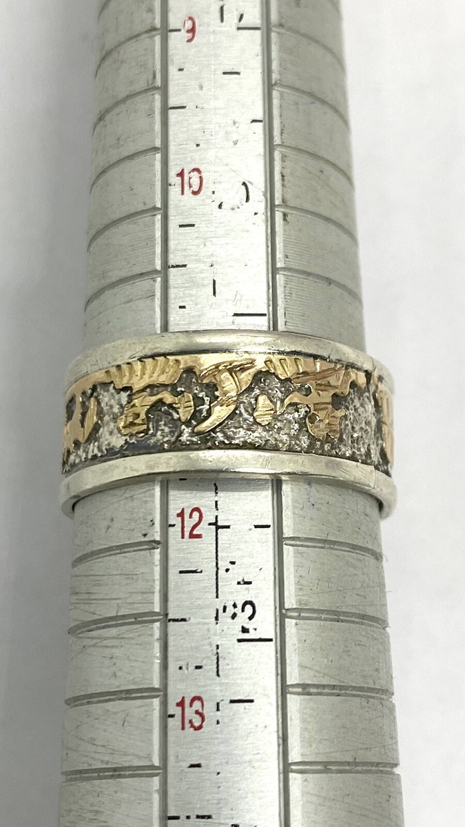 VTG Navajo TSK Tom & Sylvia Kee Silver Gold Filled Story