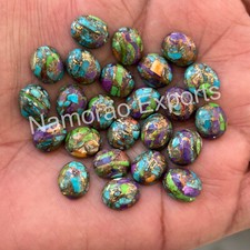 Natural Mix Copper Turquoise Oval 6x8 mm to 18x25 mm Cabochon Loose Gemstone