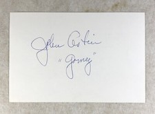 ACTOR JOHN ASTIN SIGNED AUTOGRAPH GOMEZ THE ADDAMS FAMILY