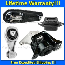 K2230 Motor & Transmission Mount Set 4pc For 2013 Nissan Sentra 1.8L Auto Trans