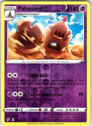 Palossand 082/192 Rebel Clash Reverse Holo